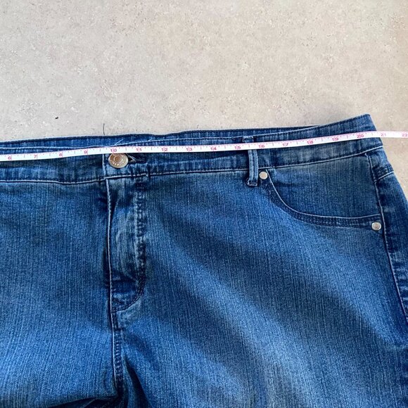 Gloria Vanderbilt Jordyn Denim Capri Jeans Plus size 18W - Picture 7 of 9